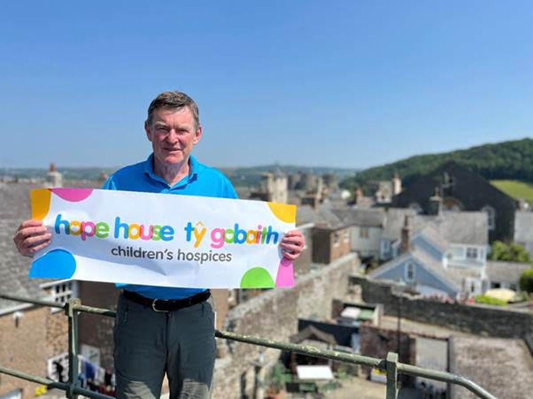 Think positive, says 69-year-old Alwyn ahead of eight-day Kilimanjaro challenge