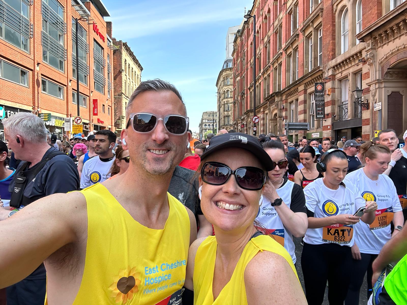 Kate raises £8,000 for East Cheshire Hospice in memory of late husband