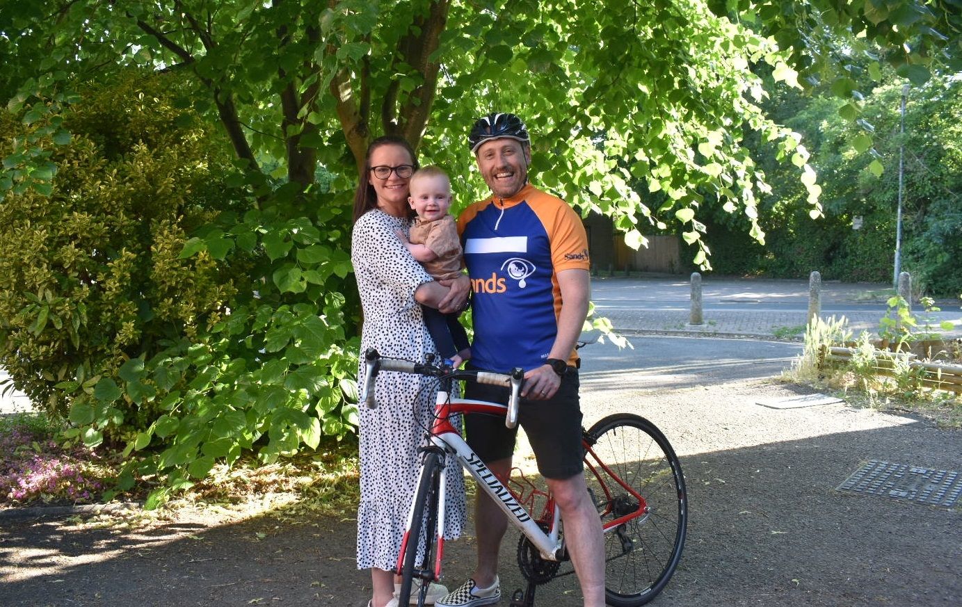 St Albans dad tackles 60-mile London to Brighton bike ride for Sands