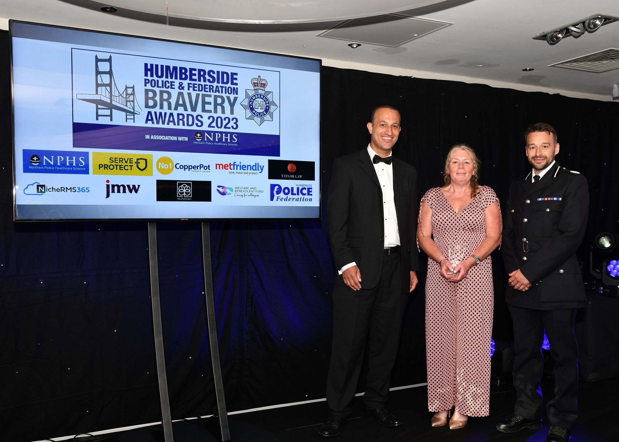 Humberside Police staff member wins Outstanding Contribution to Welfare Award