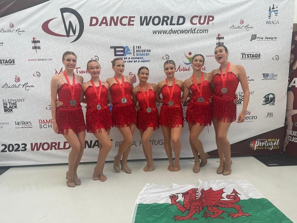 Swansea dance school achieves silver medal in Dance World Cup