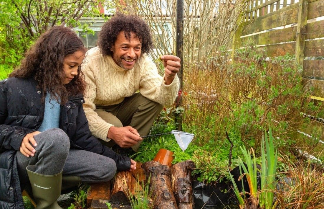 Get creative and make a watery haven for wildlife, however small your space