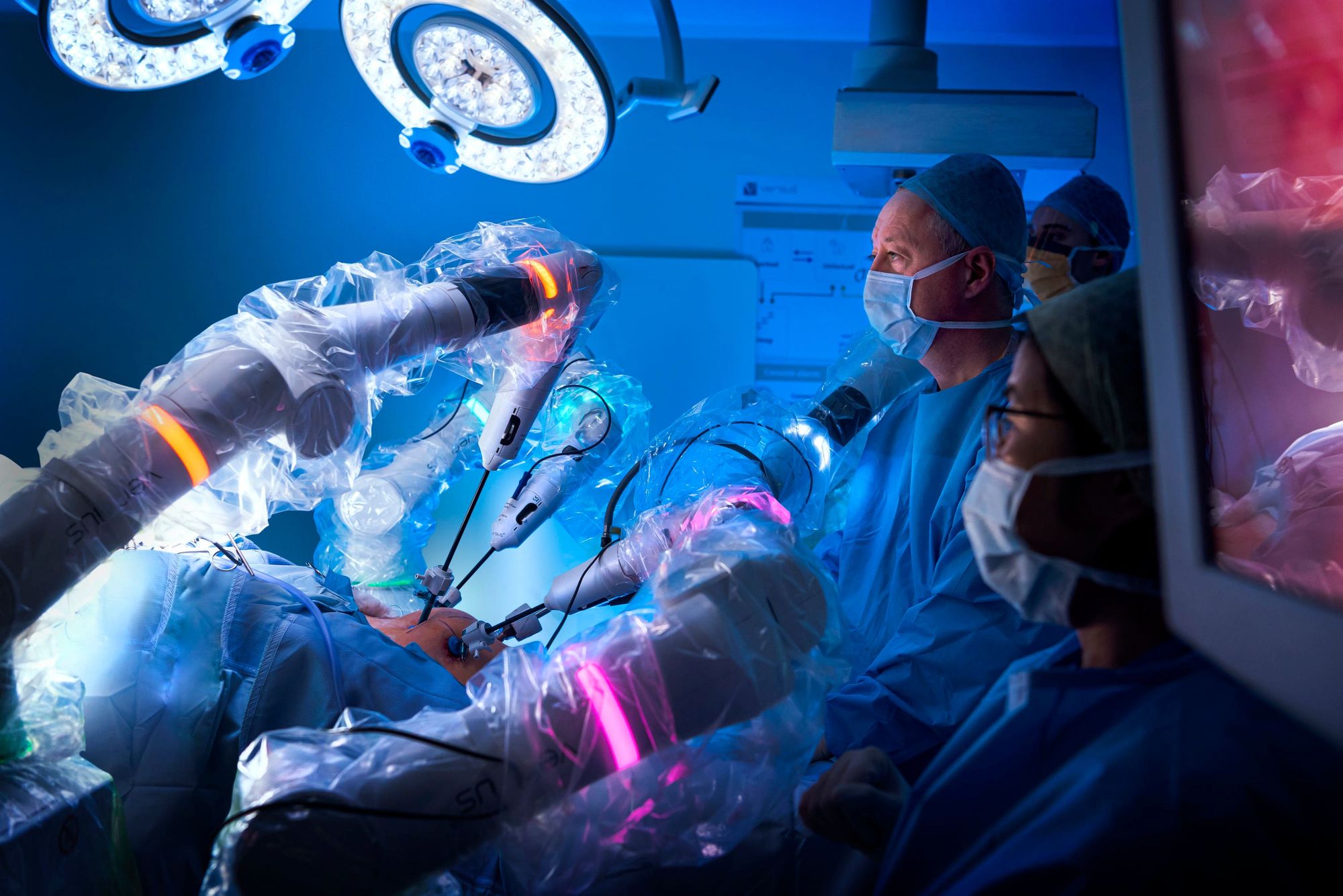 Surgeons say using robots in operations could free up NHS beds and boost efficiency
