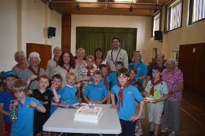 12th Ayrshire Kingcase Beaver Scouts celebrate their 40th year