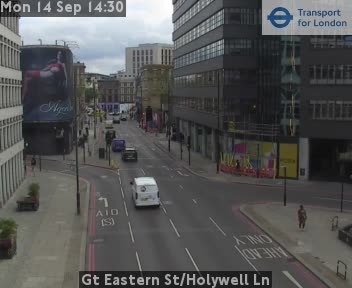 Gt Eastern St/Holywell Ln