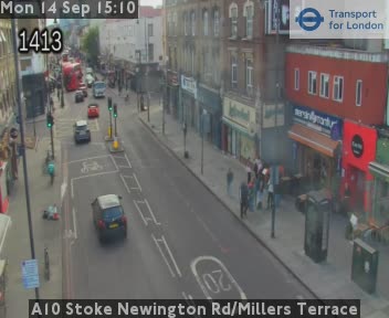 A10 Stoke Newington Rd/Millers Terrace