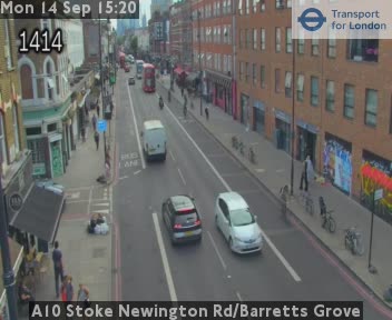 A10 Stoke Newington Rd/Barretts Grove