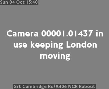 Grt Cambridge Rd/A406 NCR Rabout
