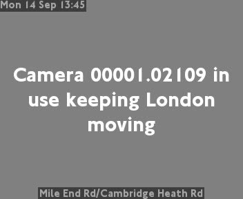 Mile End Rd/Cambridge Heath Rd