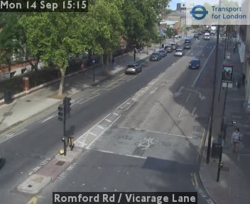 Romford Rd / Vicarage Lane