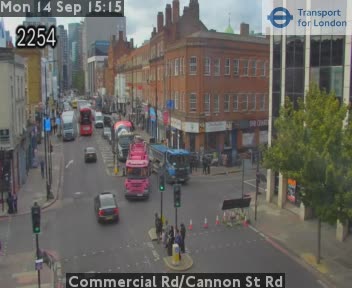 Commercial Rd/Cannon St Rd