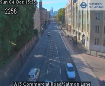 A13 Commercial Road/Salmon Lane