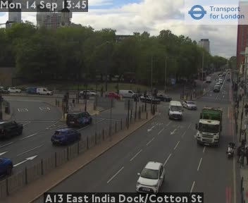 A13 East India Dock/Cotton St
