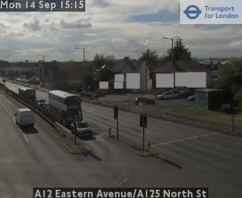 A12 Eastern Avenue/A125 North St