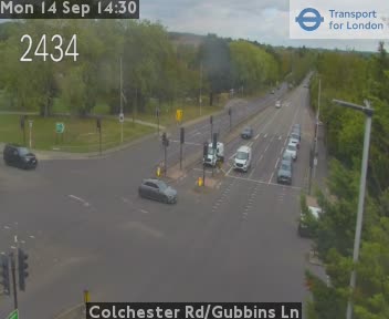 Colchester Rd/Gubbins Ln