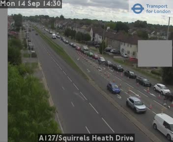 A127/Squirrels Heath Drive