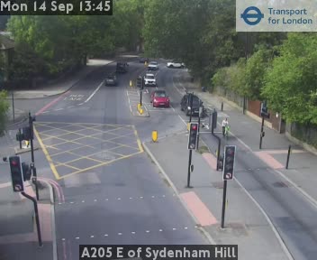 A205 E of Sydenham Hill