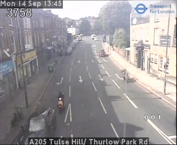 A205 Tulse Hill/ Thurlow Park Rd