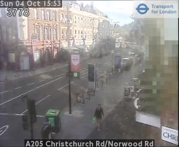 A205 Christchurch Rd/Norwood Rd