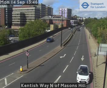 Kentish Way N of Masons Hill