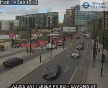 A3205 BATTERSEA PK RD - SAVONA ST