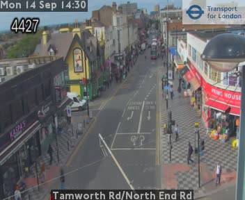 Tamworth Rd/North End Rd