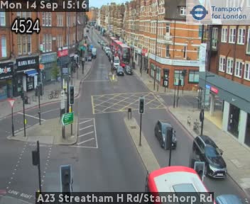 A23 Streatham H Rd/Stanthorp Rd