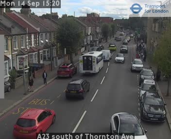 A23 south of Thornton Ave