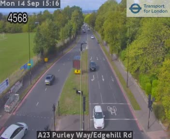 A23 Purley Way/Edgehill Rd