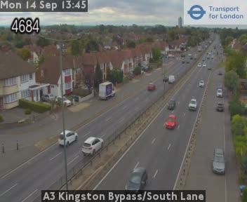 A3 Kingston Bypass/South Lane