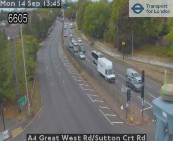 A4 Great West Rd/Sutton Crt Rd