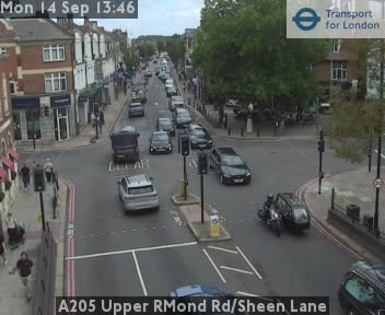 A205 Upper RMond Rd/Sheen Lane