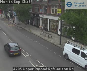 A205 Upper Rmond Rd/Carlton Rd
