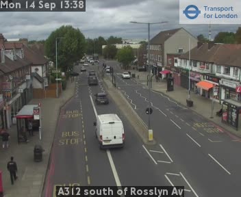 A312 south of Rosslyn Av