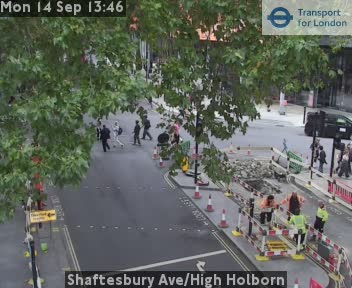 Shaftesbury Ave/High Holborn