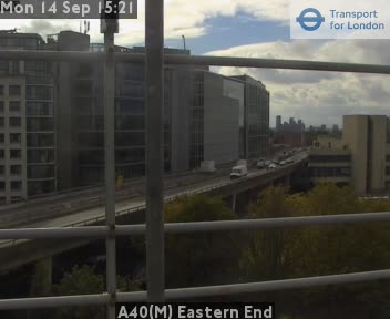 A40(M) Eastern End