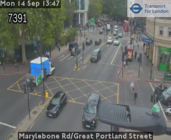 Marylebone Rd/Great Portland Street