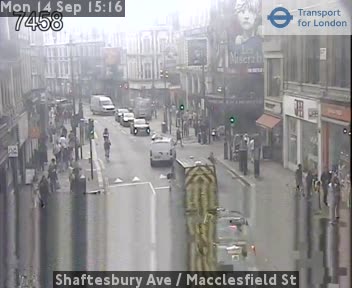 Shaftesbury Ave / Macclesfield St