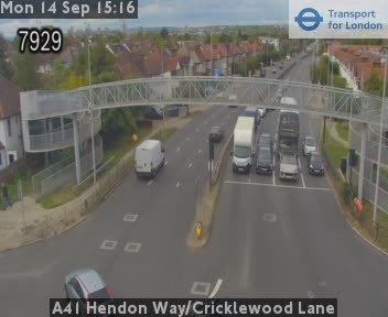 A41 Hendon Way/Cricklewood Lane