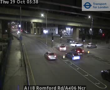 倫敦 A118 Romford Rd/A406 Ncr