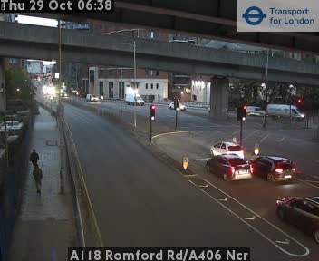 倫敦 A118 Romford Rd/A406 Ncr