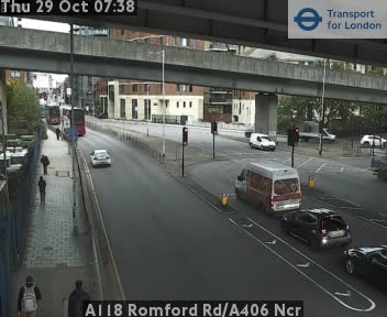 倫敦 A118 Romford Rd/A406 Ncr