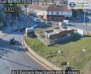 A12 Eastern Ave/Gants Hill R-About