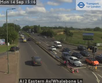 A12 Eastern Av/Whalebone Ln
