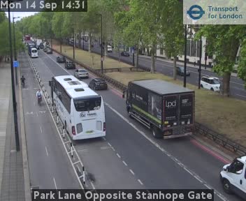 Park Lane Opposite Stanhope Gate