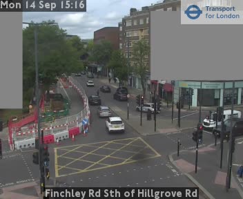 Finchley Rd Sth of Hillgrove Rd