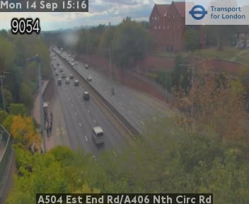 A504 Est End Rd/A406 Nth Circ Rd