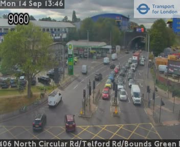 A406 North Circular Rd/Telford Rd/Bounds Green Rd