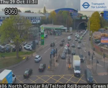 倫敦 A406 North Circular Rd/Telford Rd/Bounds Green Rd