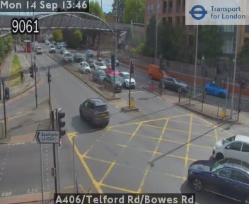 A406/Telford Rd/Bowes Rd